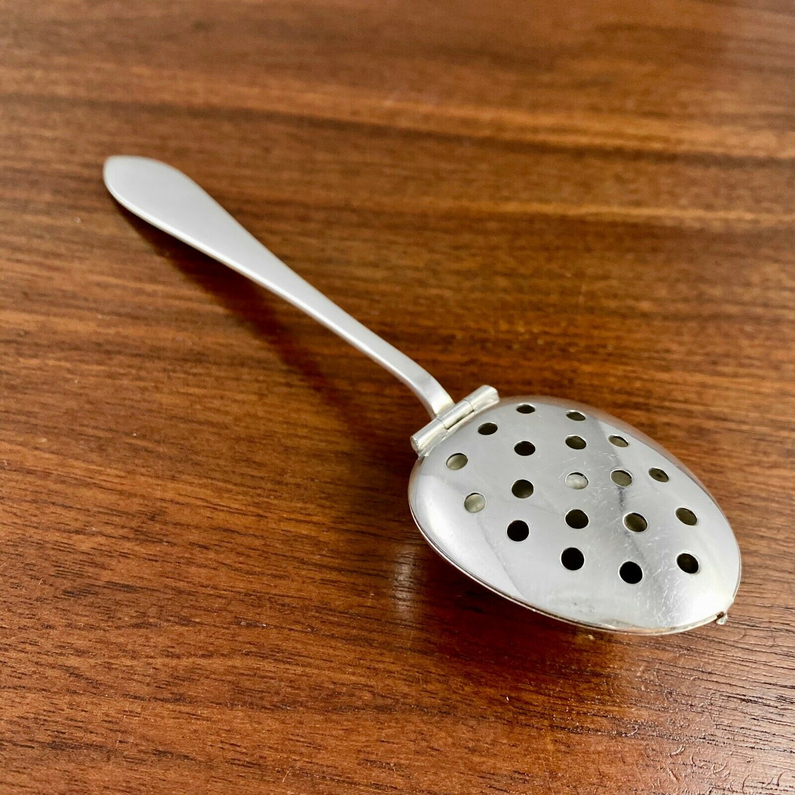 Webster Sterling Silver Tea Infuser Spoon Pointed Antique Style - No Monogram